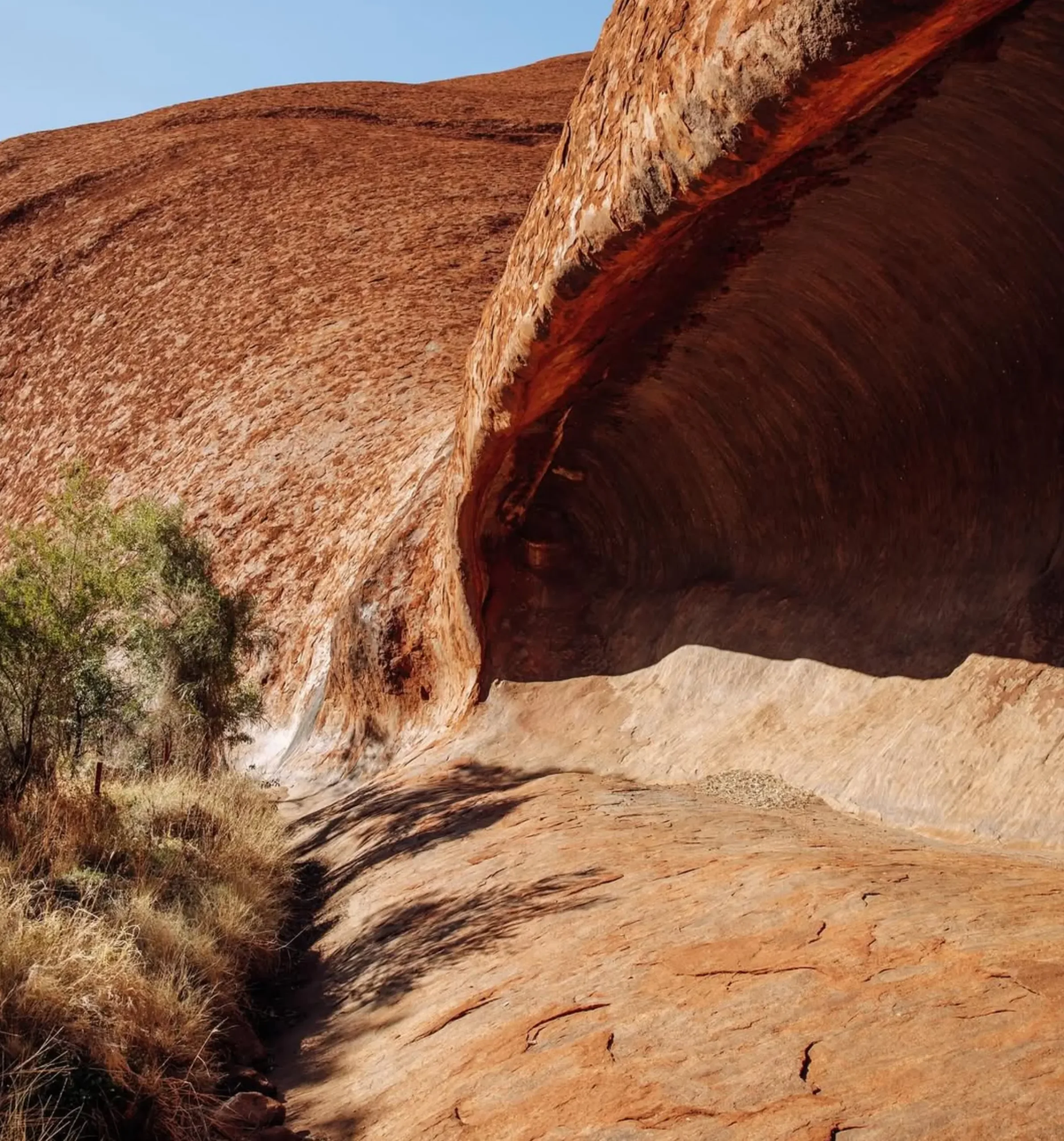 granite rock, Uluru