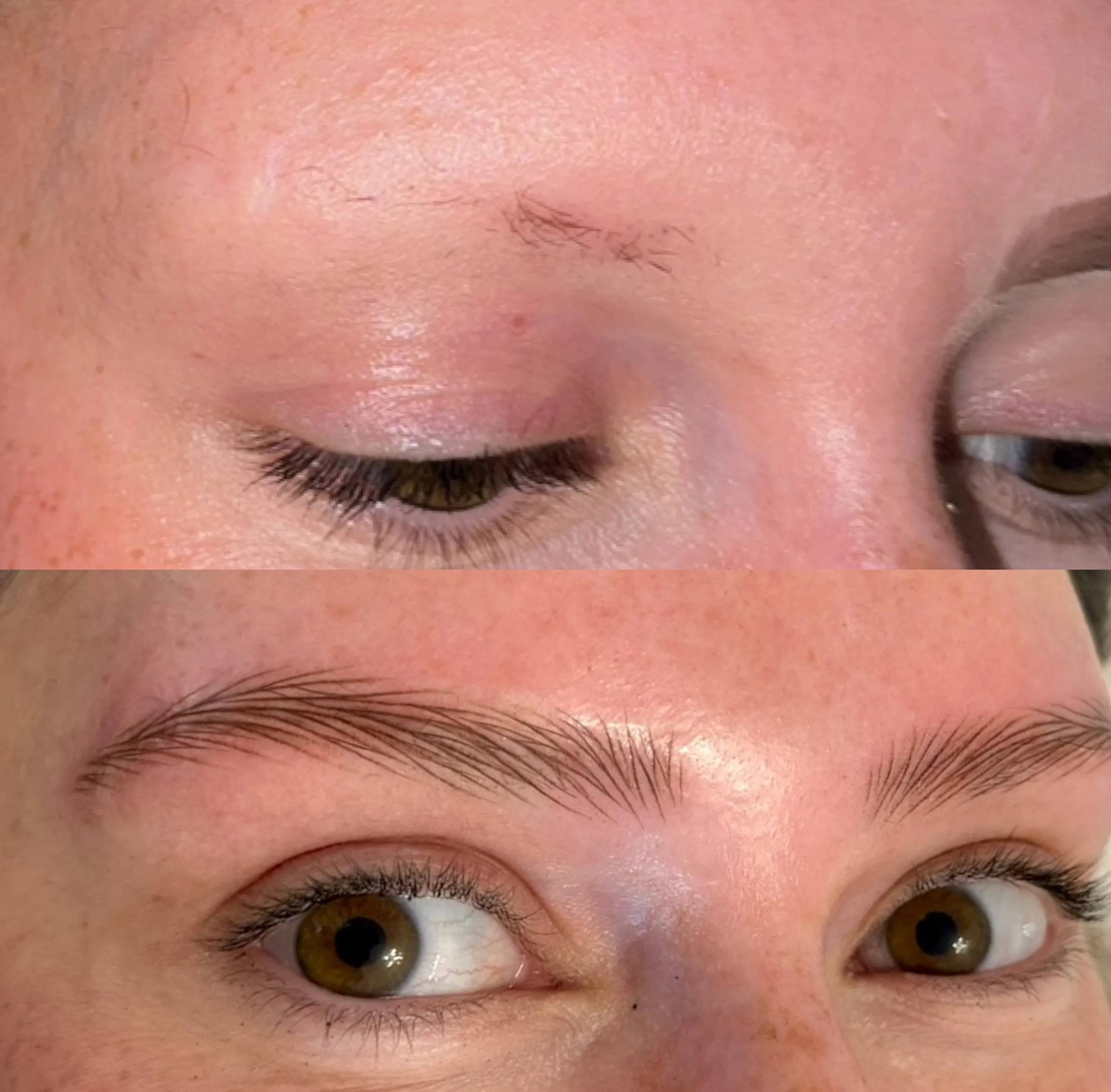 eye brow tattoo
