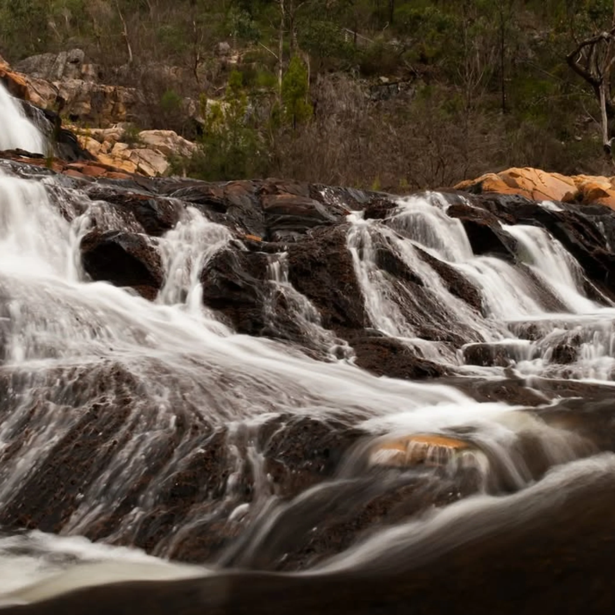 waterfall in grampians national park